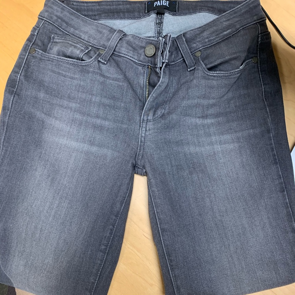Paige verdugo gray jeans size 27